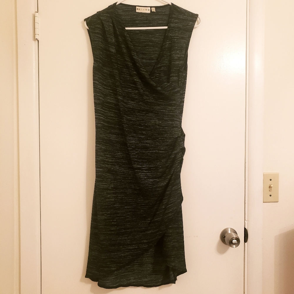 Retrod Black Sleeveless Dress, size M